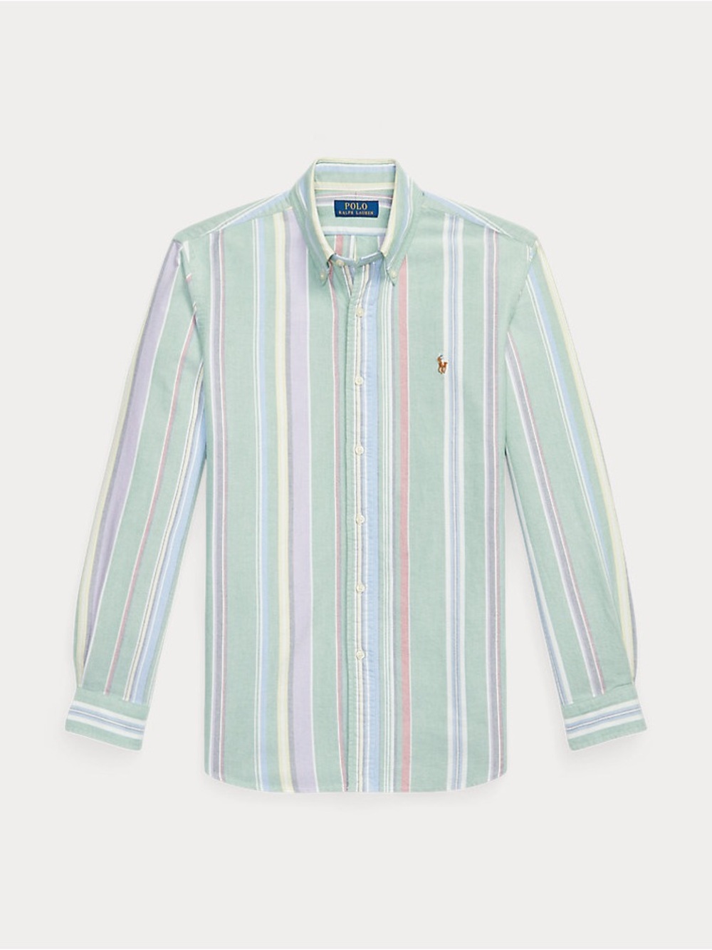 Custom Fit Striped Oxford Shirt
